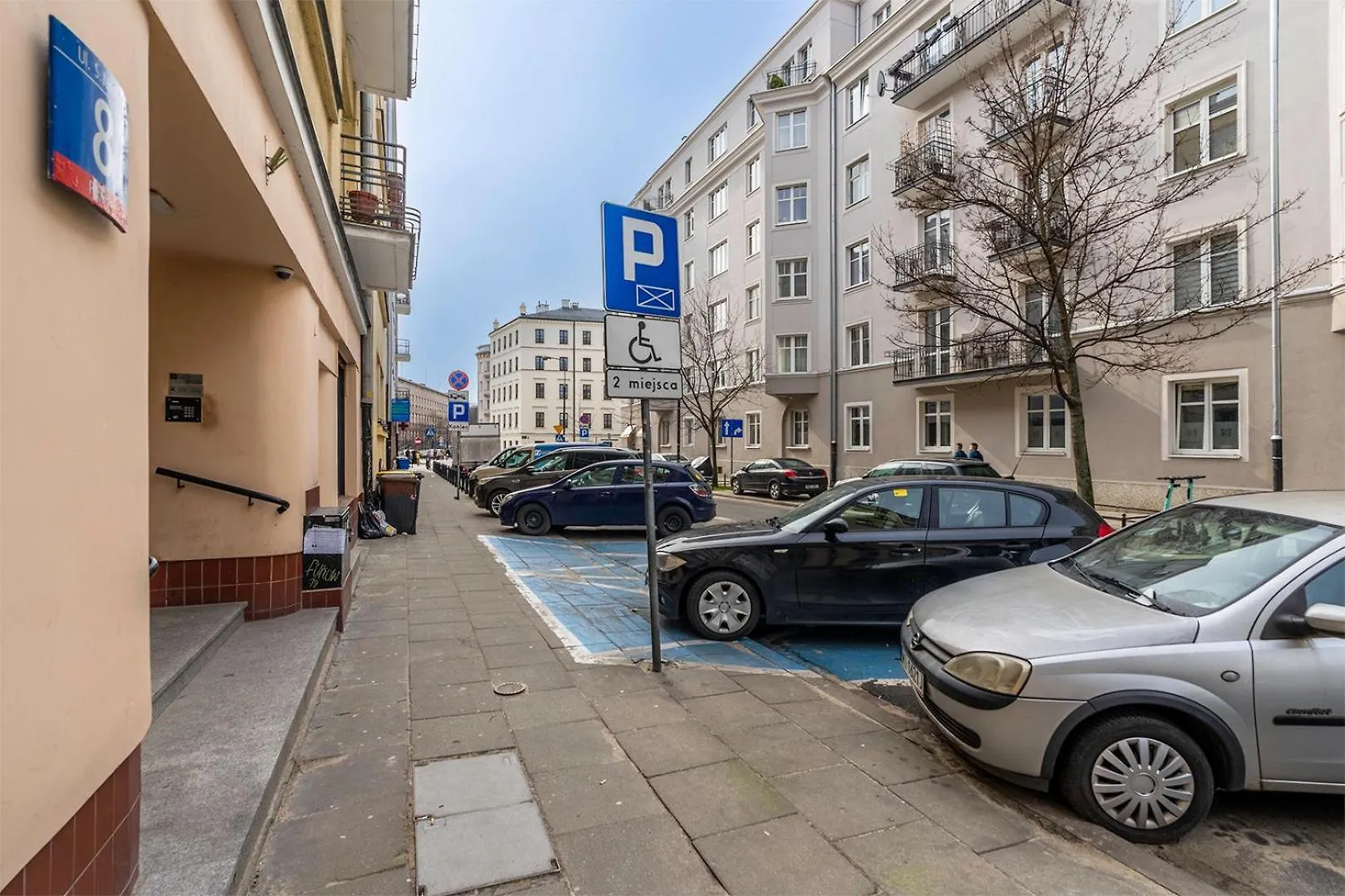 Warsaw Suite Near River - 58M2, Metro, Balcony